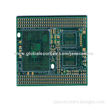 Control PCB with 12 layers and gold immersion, for industry control